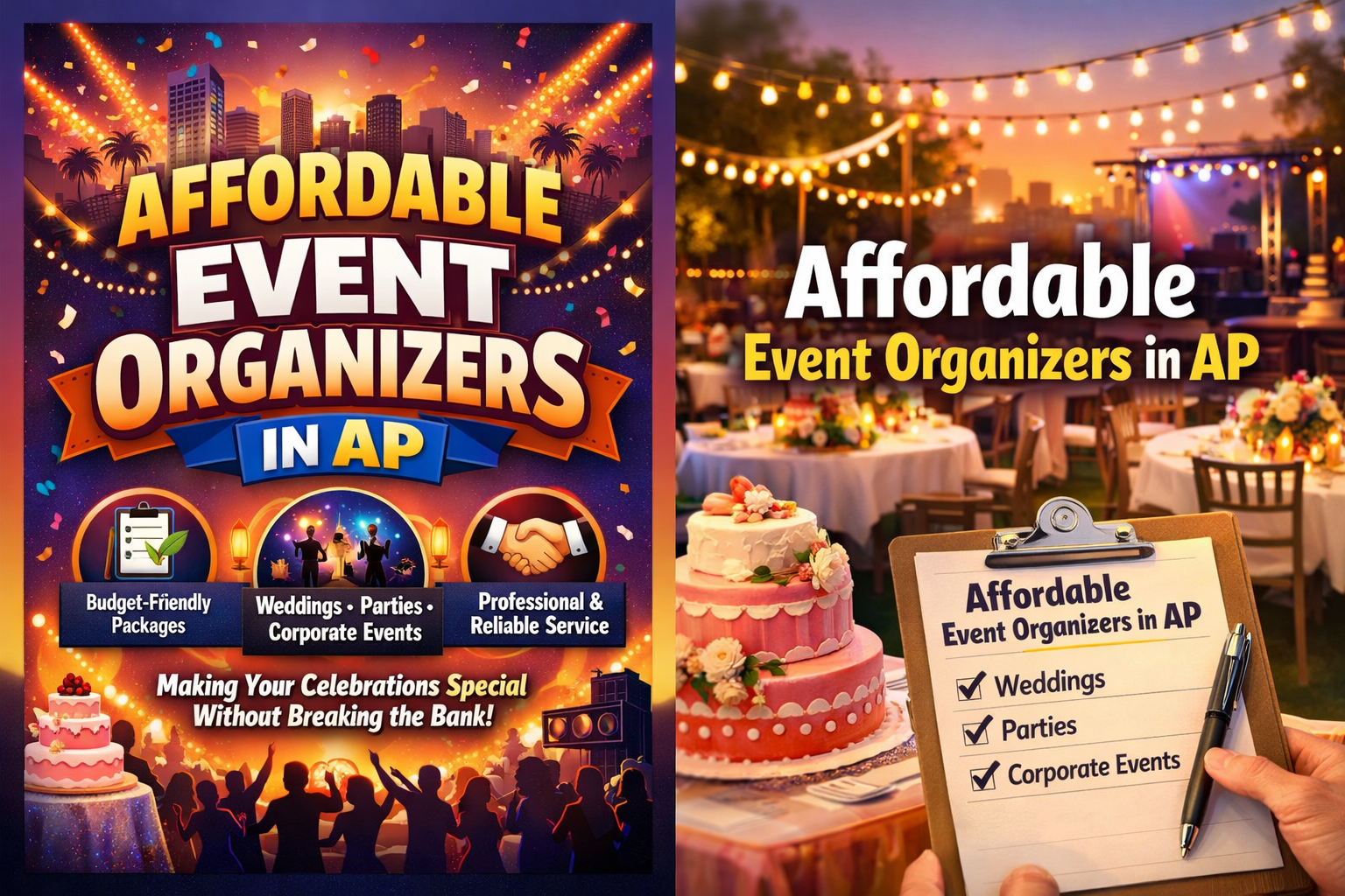 Affordable Event Organizers in AP – Smart Planning for Memorable Events on a Budget post thumbnail image